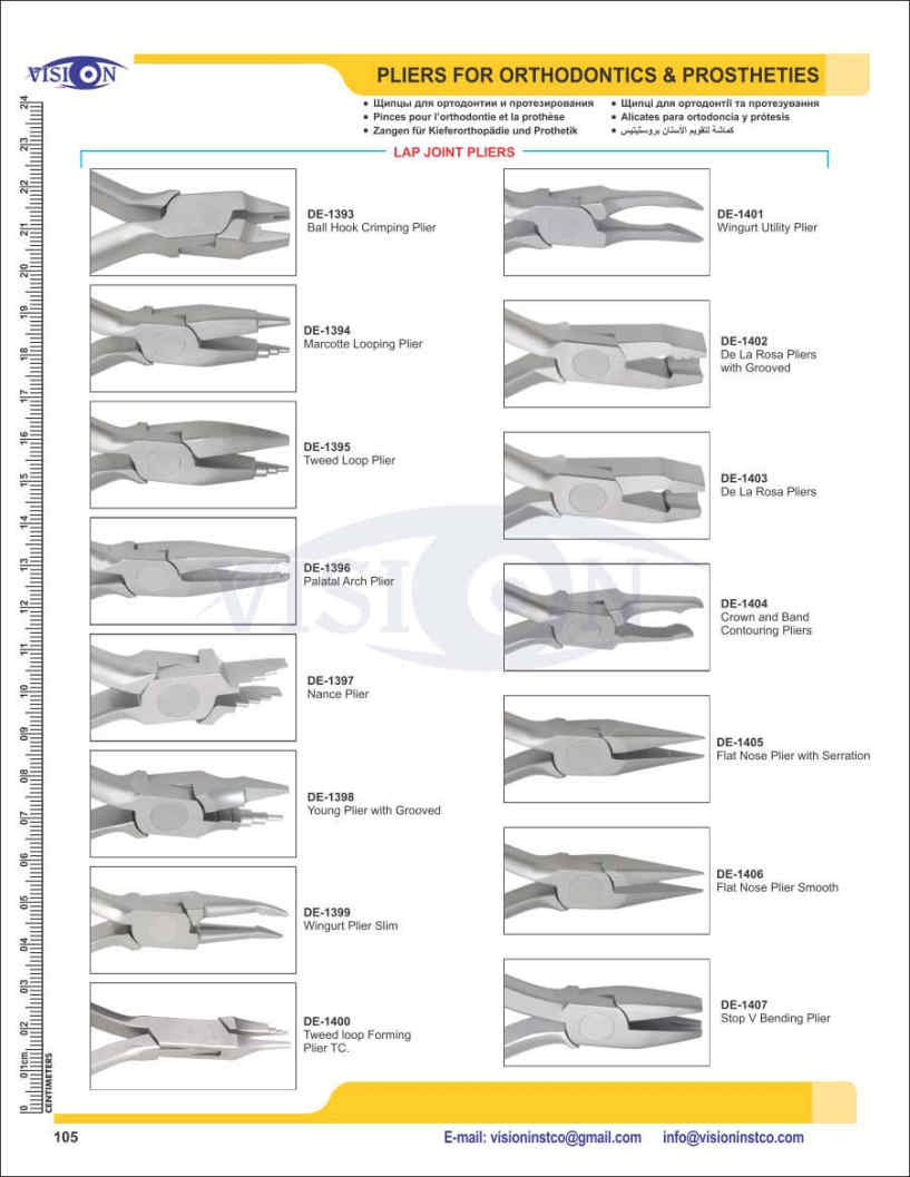 Vision Instruments Company Instruments